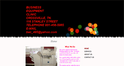 Desktop Screenshot of businessequipmentclinic.com